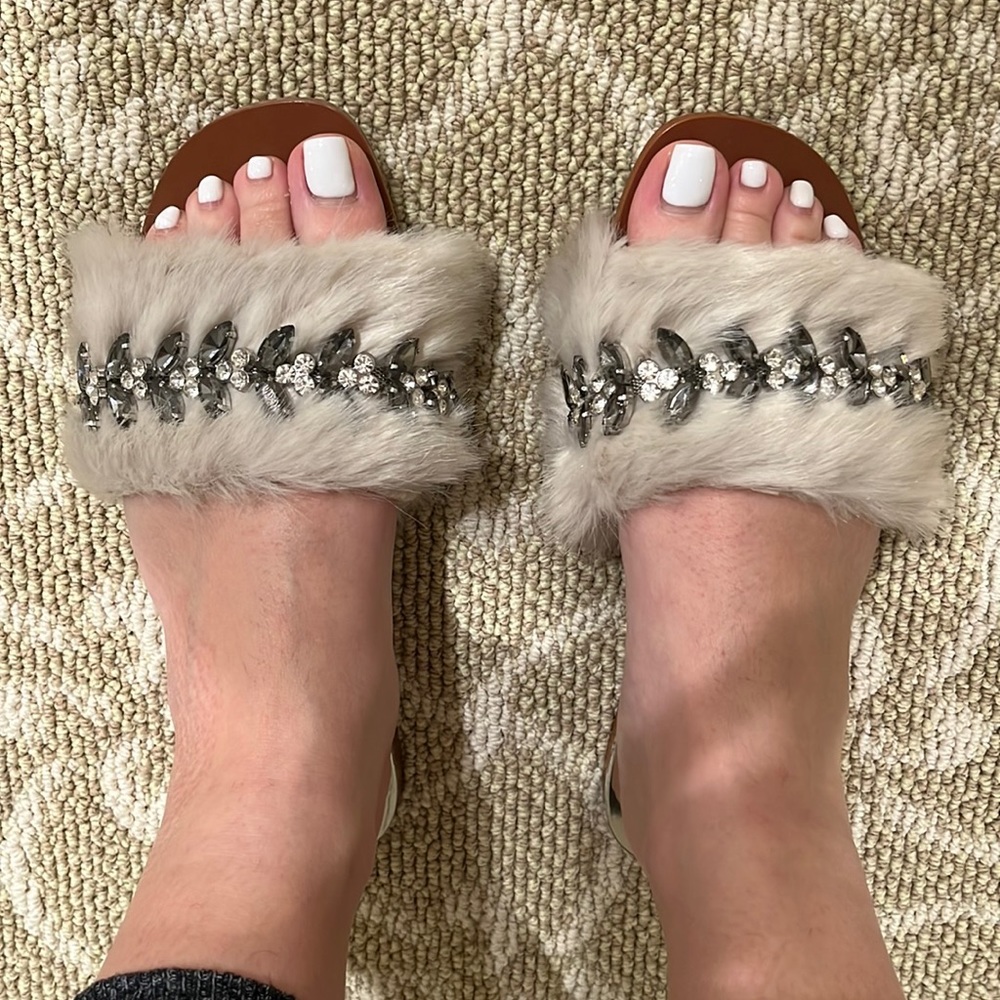 ZARA jewel slides